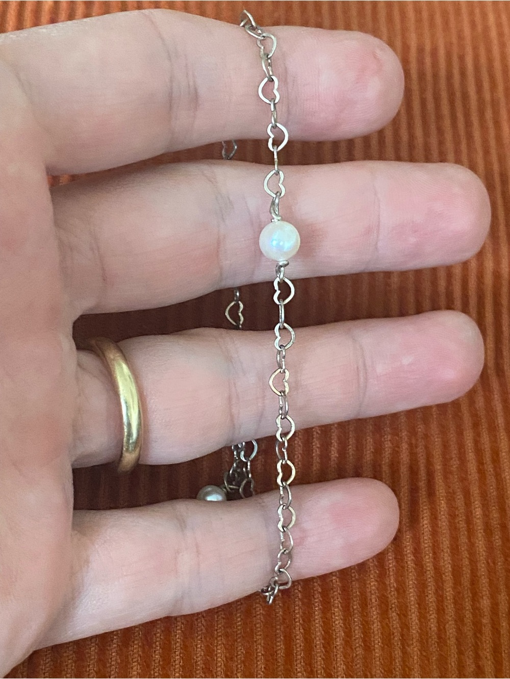 Vintage Sterling Silver 925 Chain Bracelet
